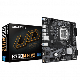 Плата Gigabyte B760M H V2, LGA1700, DDR5 (уценка) | AFOX.SU