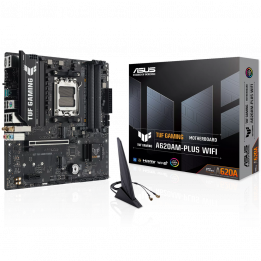 Плата ASUS TUF A620AM-PLUS WIFI, AM5, Wi-Fi 6 | AFOX.SU