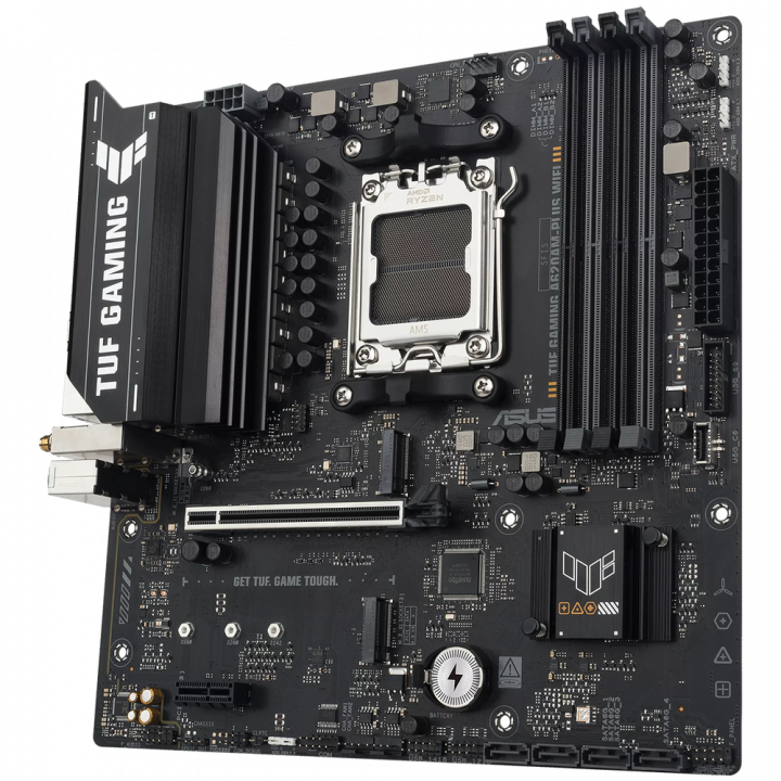 Плата ASUS TUF A620AM-PLUS WIFI, AM5, Wi-Fi 6 | AFOX.SU