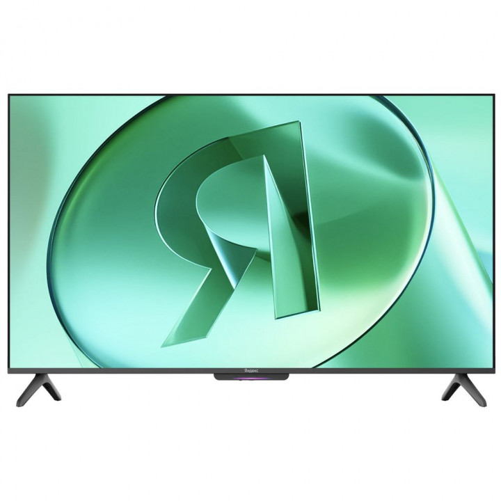 Телевизор Яндекс ТВ Станция Бейсик, 55 дюймов, LED 4K | AFOX.SU