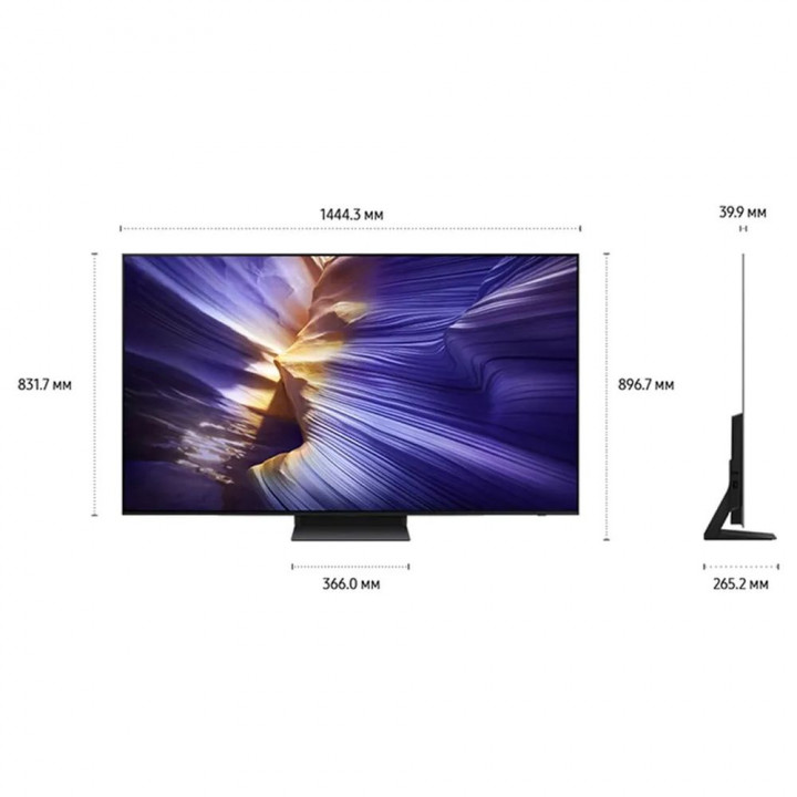 Телевизор Samsung QE65S90F, OLED 65 дюймов, уценка | AFOX.SU