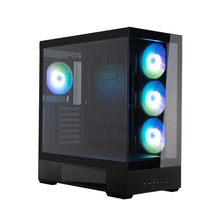 Корпус Zalman P40 DS чёрный экран 9,1″ | AFOX.SU