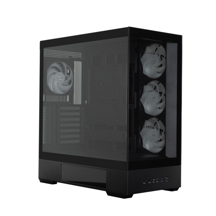 Корпус Zalman P40 DS чёрный экран 9,1″ | AFOX.SU