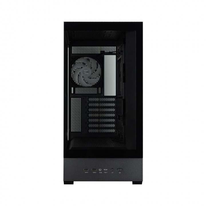 Корпус Zalman P40 DS чёрный экран 9,1″ | AFOX.SU