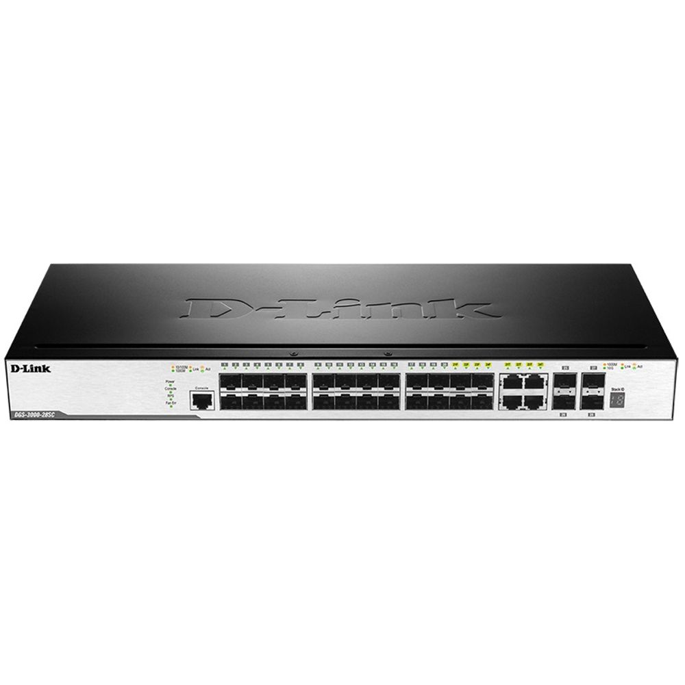 Коммутатор D-Link DGS-3000-28SC/A1A Управляемый | AFOX.SU
