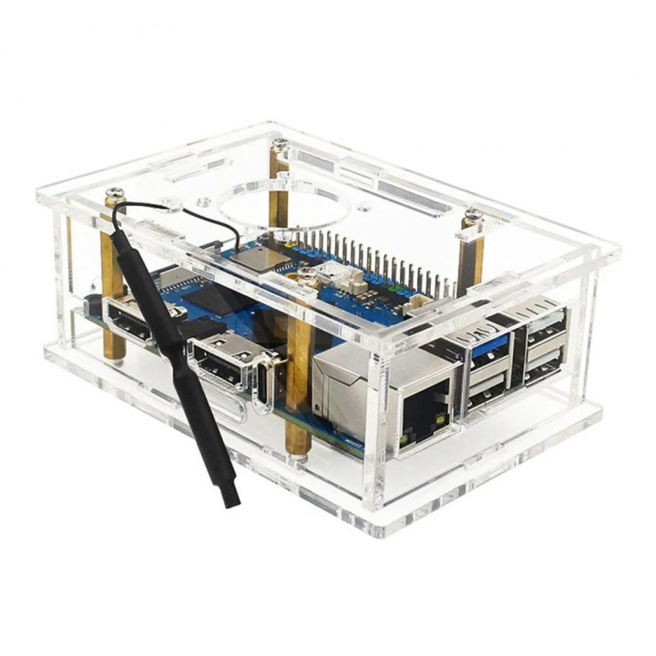 Акриловый корпус для Orange Pi 5 Pro | AFOX.SU