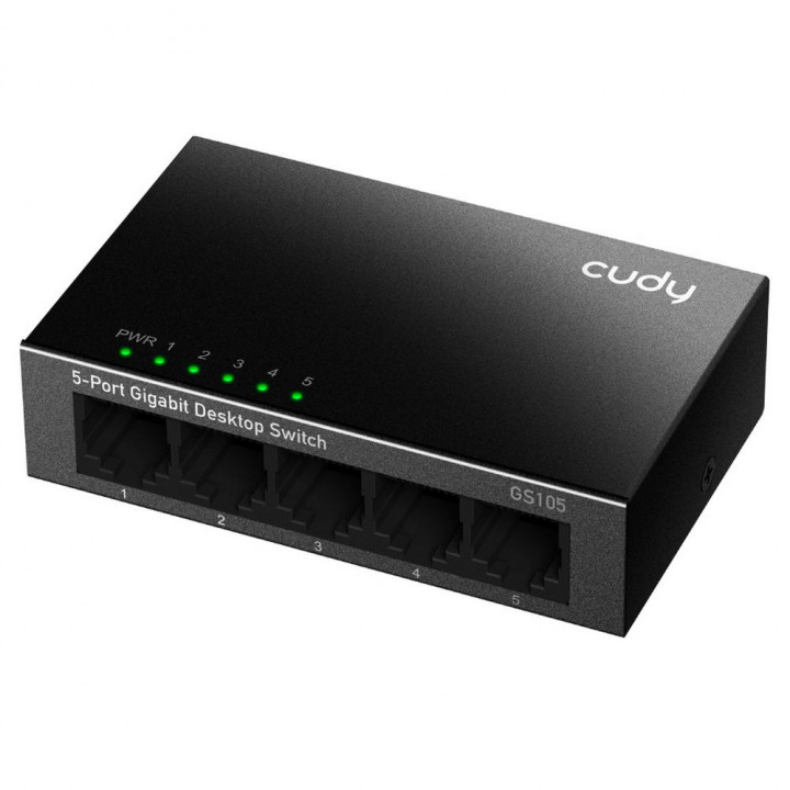 Коммутатор CUDY GS105 5×1G металл | AFOX.SU