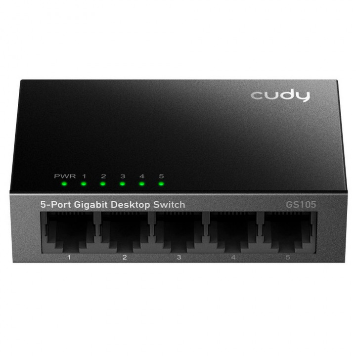 Коммутатор CUDY GS105 5×1G металл | AFOX.SU