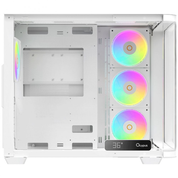 Корпус для ПК Ocypus Iota-C70-WHD400CD-GL Iota C70 WH | AFOX.SU