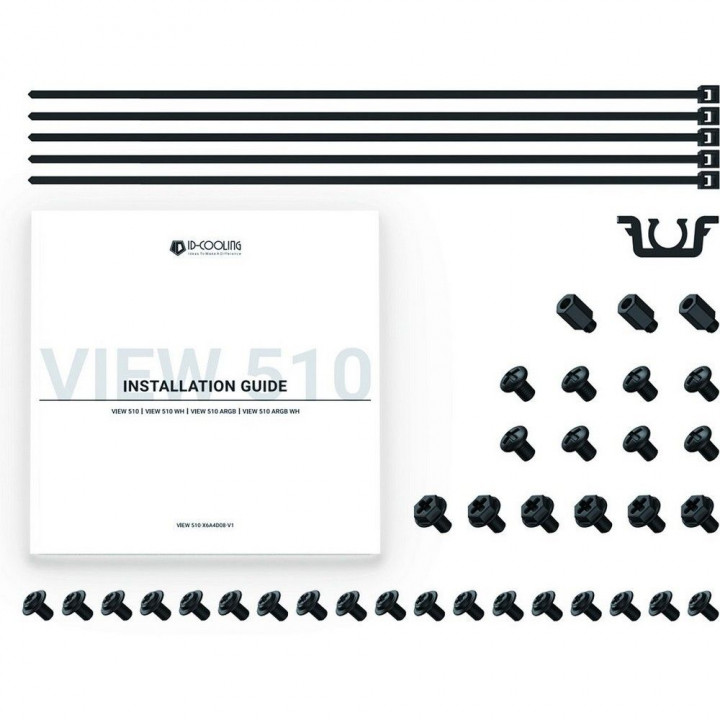 Корпус ID-Cooling VIEW 510 ARGB чёрный ATX | AFOX.SU