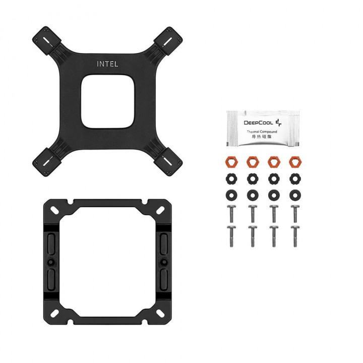 Кулер Deepcool AG400 BK ARGB V2, подсветка | AFOX.SU