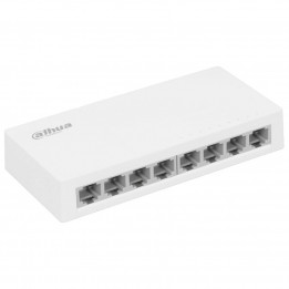 Коммутатор Dahua 8-port 10/100M RJ45 Non-PoE Switch, Pl | AFOX.SU