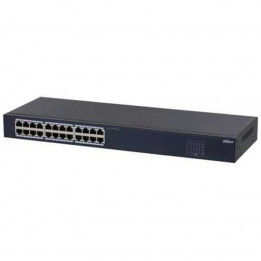 Коммутатор Dahua 24-port 10/100M RJ45 Non-PoE Switch, M | AFOX.SU