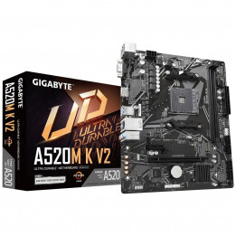 Материнская плата Gigabyte A520M K V2 AM4 | AFOX.SU