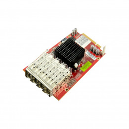 Сетевой адаптер Caswell NID-83040 4x10G SFP+ PCIe x8 | AFOX.SU