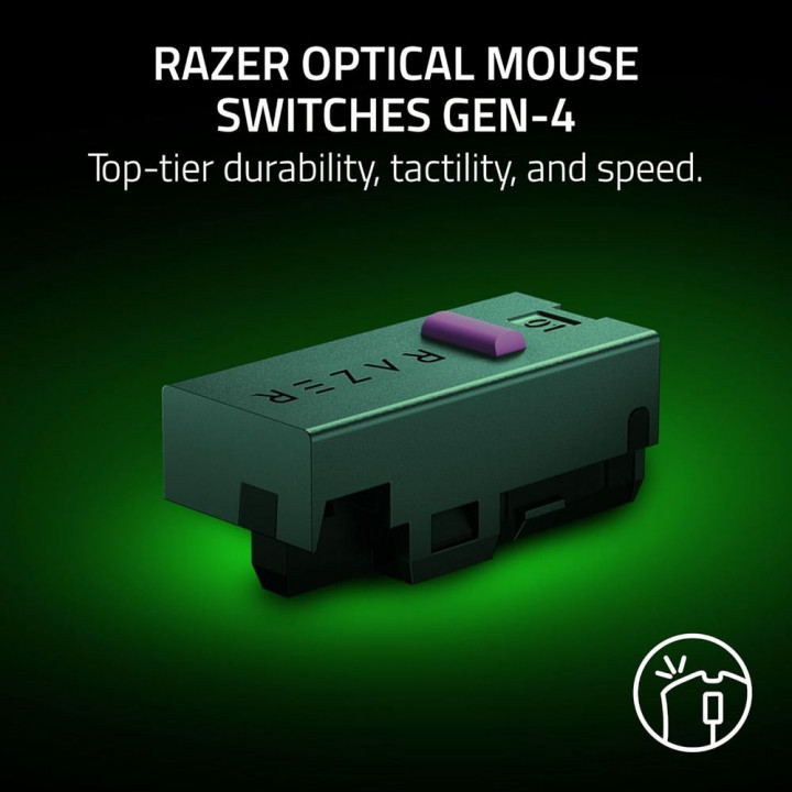 Мышь Razer DeathAdder V4 Pro, белая | AFOX.SU