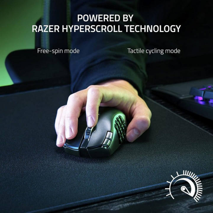 Мышь Razer Naga V2 HyperSpeed, 19 кнопок | AFOX.SU