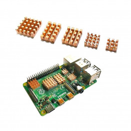 Медные радиаторы ACD RA603 5-in-1 для Raspberry Pi | AFOX.SU