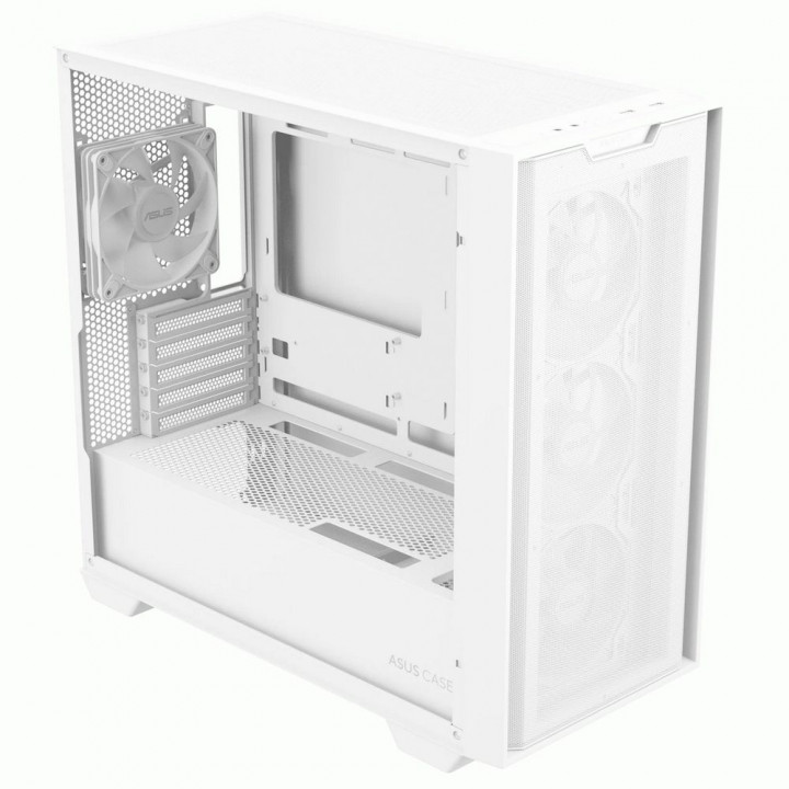 Корпус ASUS A21 PLUS ASUS CASE WHITE /ARGB FANS/WHT/EPS | AFOX.SU