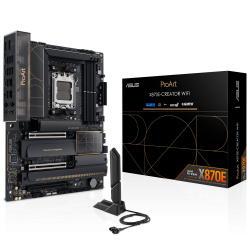 Материнская плата ASUS PROART X870E-CREATOR WIFI AM5 ATX 4xDDR5 3xPCIEx16 4xM.2 3xUSB-C DP HDMI 2.5GLAN 10GLAN Wi-Fi 7