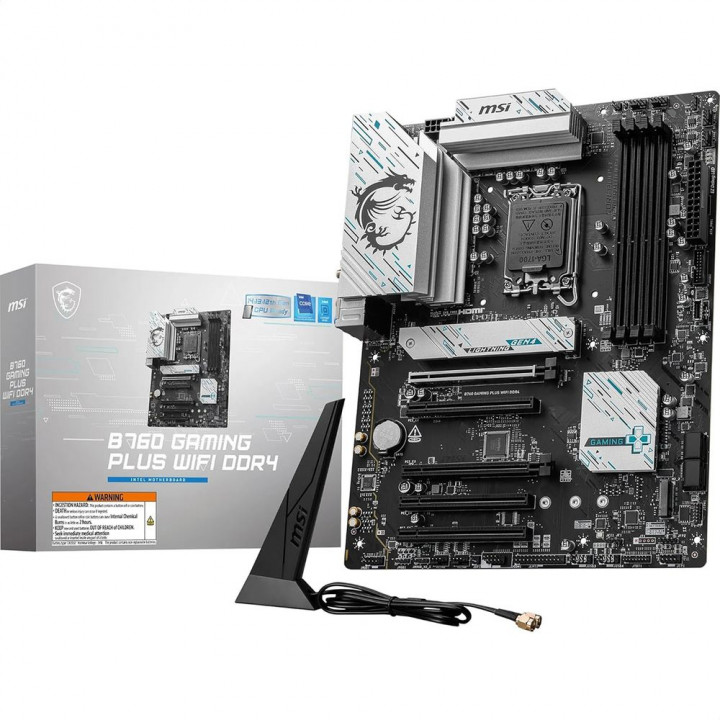 Плата MSI B760 GAMING PLUS WIFI DDR4 Intel B760 | AFOX.SU