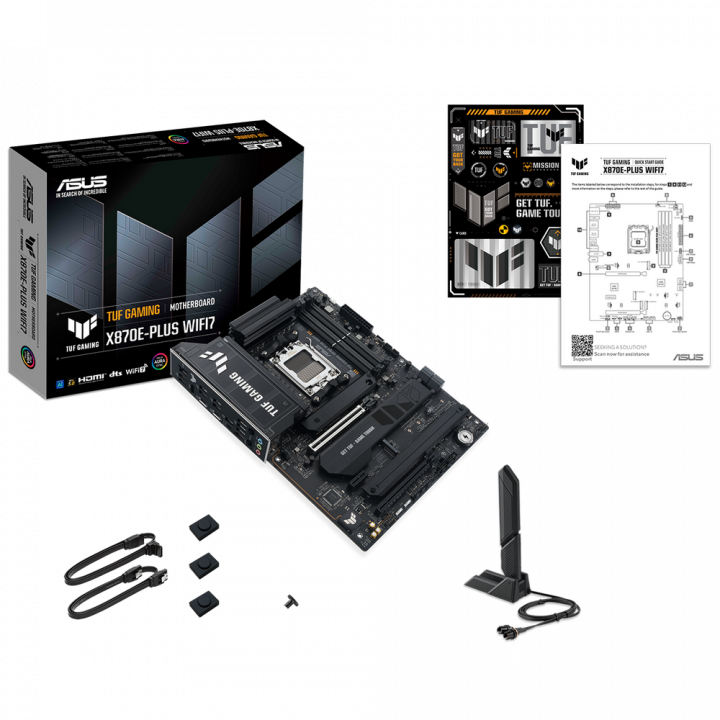 Материнская плата ASUS ASUS TUF GAMING X870E-PLUS WIFI | AFOX.SU