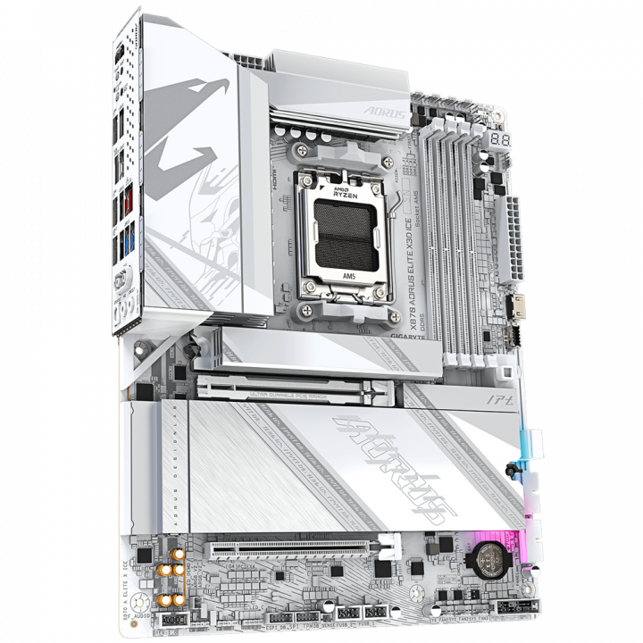 Материнская плата AORUS Gigabyte X870 AORUS ELITE X IC | AFOX.SU