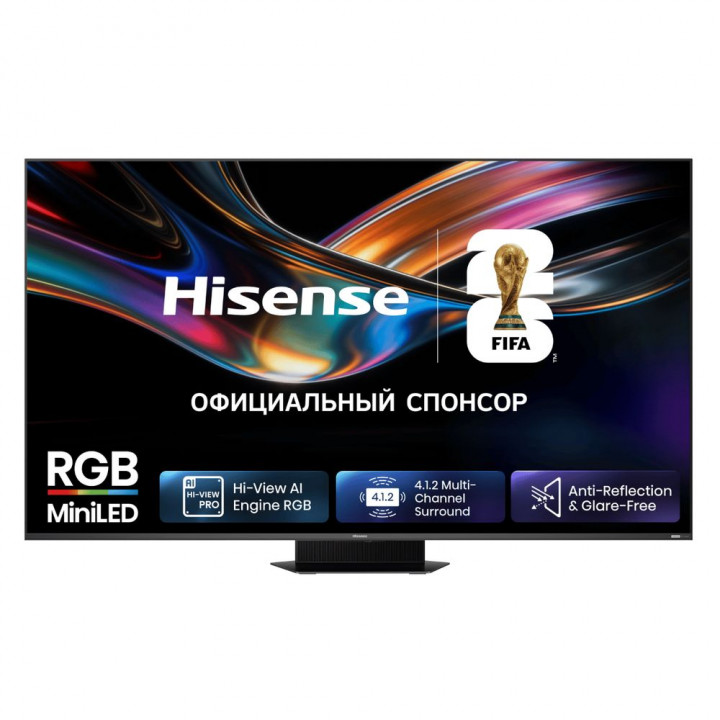 Телевизор Hisense 85UR9S 85" Mini-LED 4K 180Hz | AFOX.SU