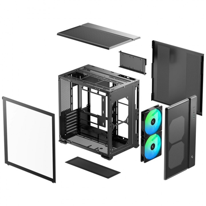 Корпус Deepcool CG590 MESH 2F Mini Tower | AFOX.SU