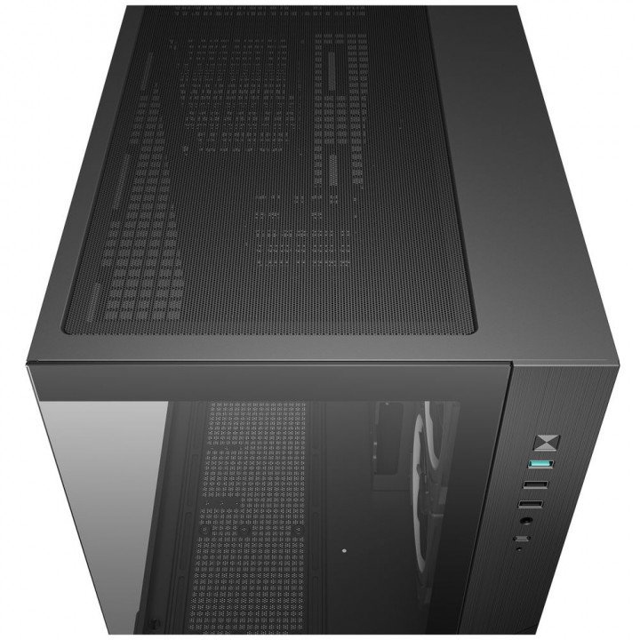 Корпус Deepcool CG330 3F Mini Tower со стеклом | AFOX.SU