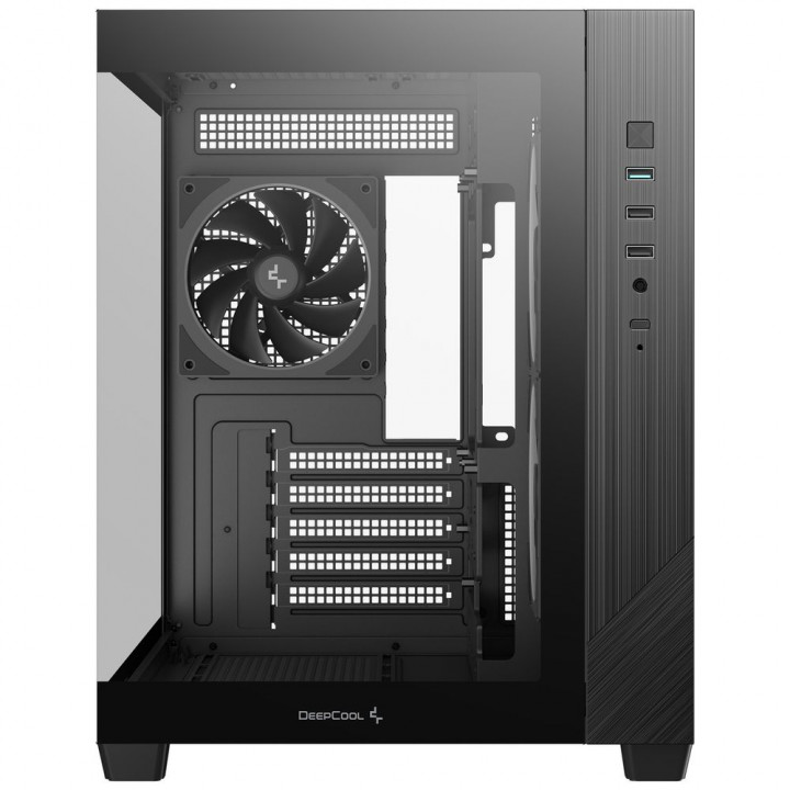 Корпус Deepcool CG330 3F Mini Tower со стеклом | AFOX.SU