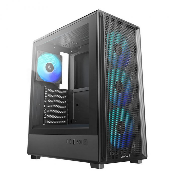 Корпус Deepcool CC550 4F Middle Tower 4 кулера | AFOX.SU