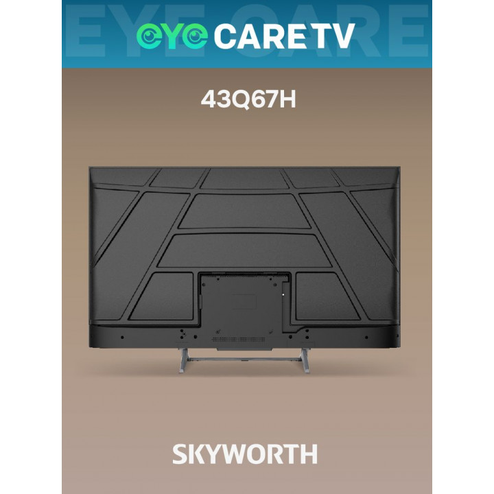 Смарт-телевизор 43" 4K QLED Skyworth 43Q67H | AFOX.SU