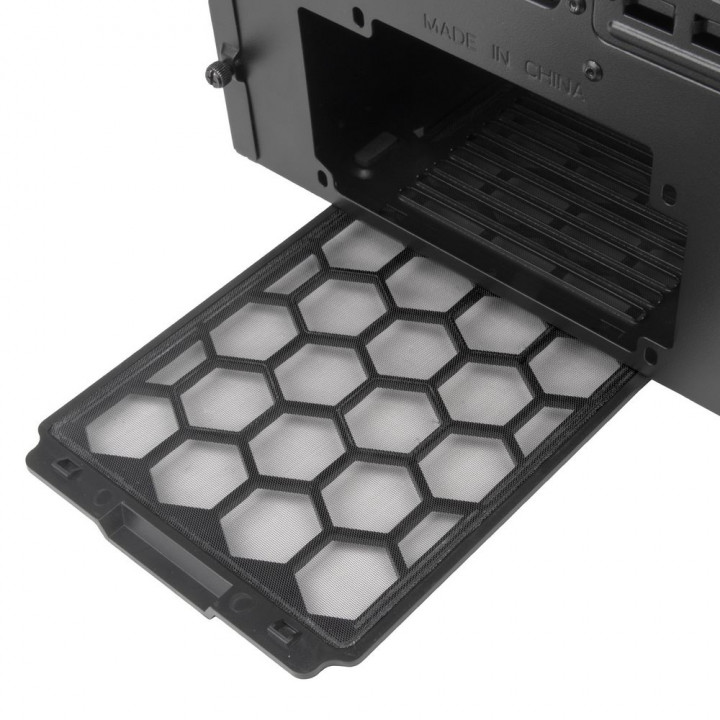Корпус Silverstone SST-SEQ1B, ATX Black | AFOX.SU