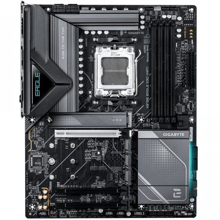 Матплата Gigabyte X870E EAGLE X3D AMD X870E | AFOX.SU
