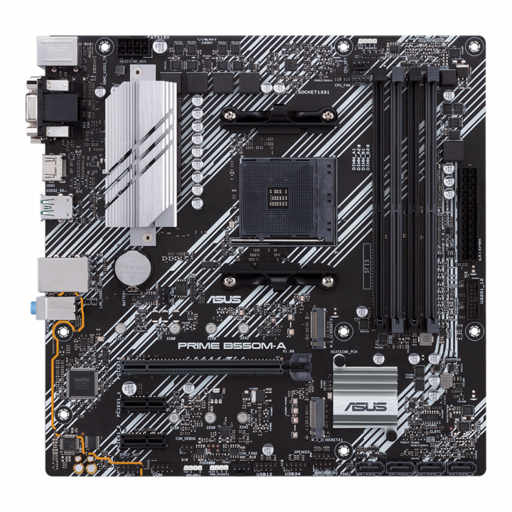 Матплата ASUS PRIME B550M-A/CSM AM4 AMD B550 | AFOX.SU