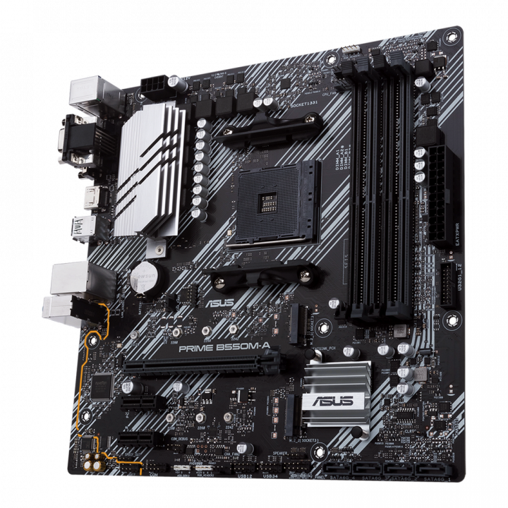 Матплата ASUS PRIME B550M-A/CSM AM4 AMD B550 | AFOX.SU