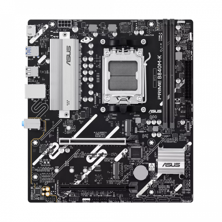 Матплата ASUS PRIME B840M-K AM5 AMD B840 | AFOX.SU