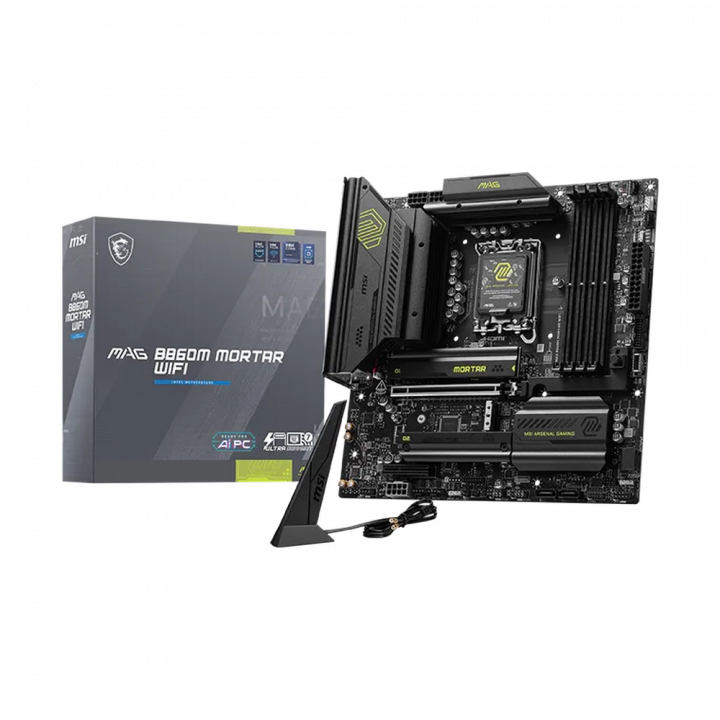 Матплата MSI MAG B860M MORTAR Intel B860 | AFOX.SU