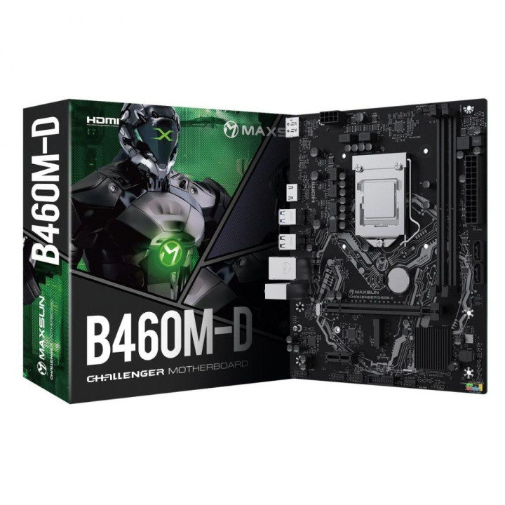 Матплата Maxsun MS-Challenger B460M-D B460, Intel B460 | AFOX.SU