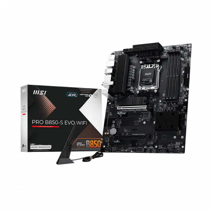 Матплата MSI PRO B850-S EVO AMD B850 | AFOX.SU