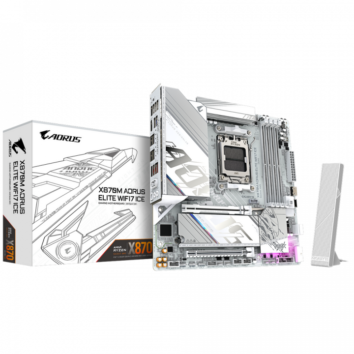 Матплата Gigabyte X870M AORUS ELITE AMD X870 | AFOX.SU