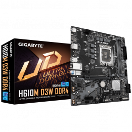 Матплата Gigabyte H610M D3W DDR4 Intel H610 | AFOX.SU