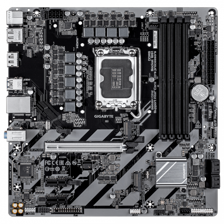 Матплата Gigabyte B860M D3W B860, Intel B860 | AFOX.SU