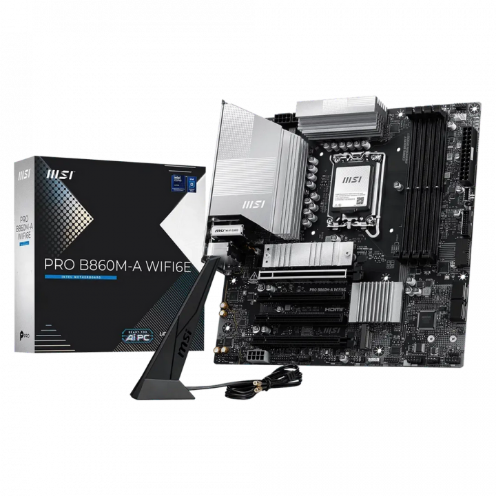 Матплата MSI PRO B860M-A WIFI6E Intel B860 | AFOX.SU