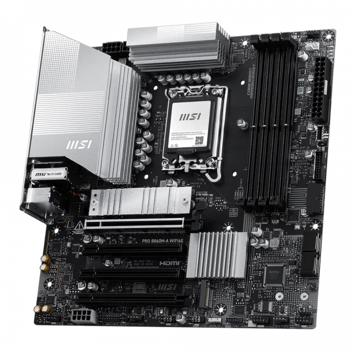 Матплата MSI PRO B860M-A WIFI6E Intel B860 | AFOX.SU