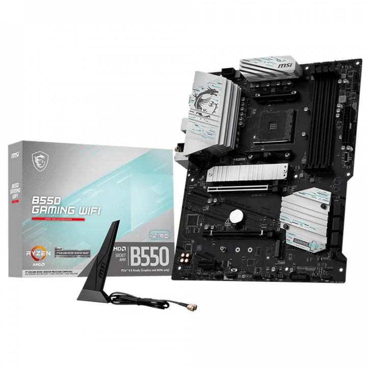 Матплата MSI B550 GAMING WIFI AMD B550 | AFOX.SU