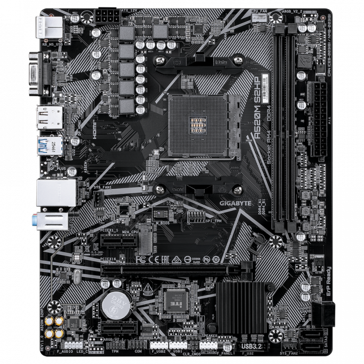 Матплата Gigabyte A520M S2HP A520, AMD A520 | AFOX.SU