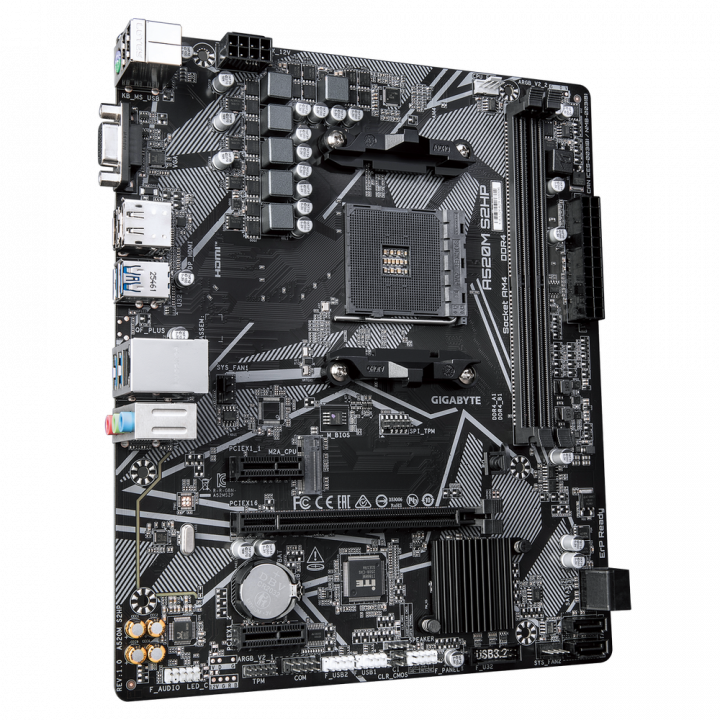 Матплата Gigabyte A520M S2HP A520, AMD A520 | AFOX.SU