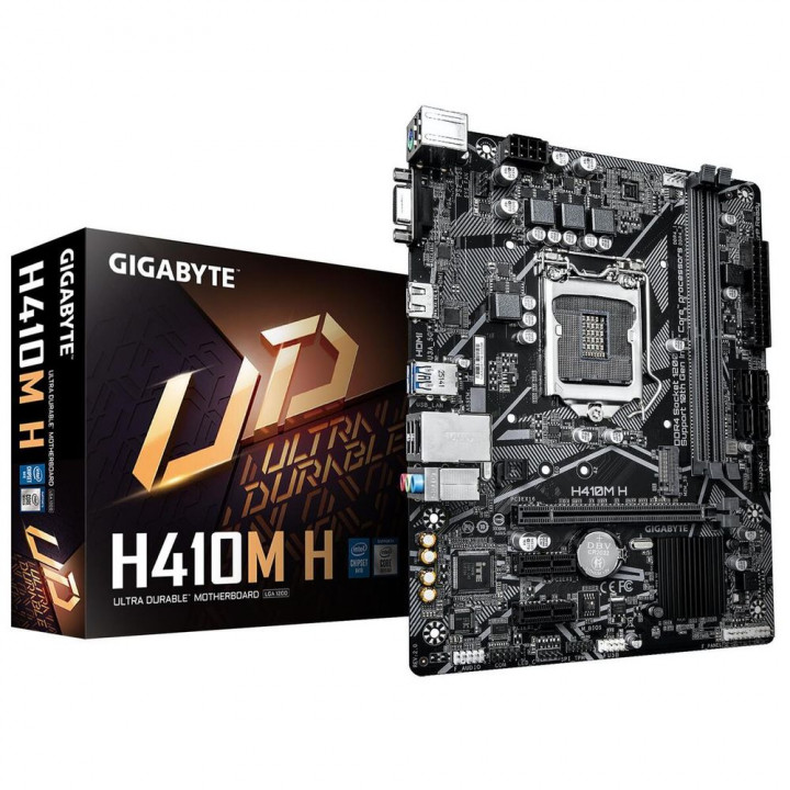 Матплата Gigabyte H410M H 2.0 Intel H410 | AFOX.SU